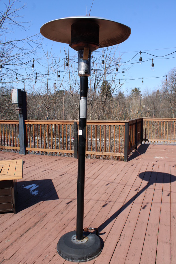 2011 Sunglo Model A242 Metal Commercial Natural Gas Powered Patio Heater. BUYER MUST REMOVE. 32x32x95. (patio) - Image 2 of 5