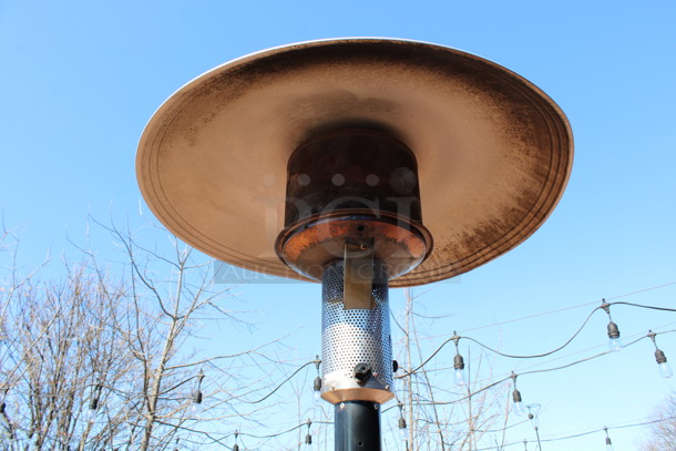 2011 Sunglo Model A242 Metal Commercial Natural Gas Powered Patio Heater. BUYER MUST REMOVE. 32x32x95. (patio) - Image 3 of 5
