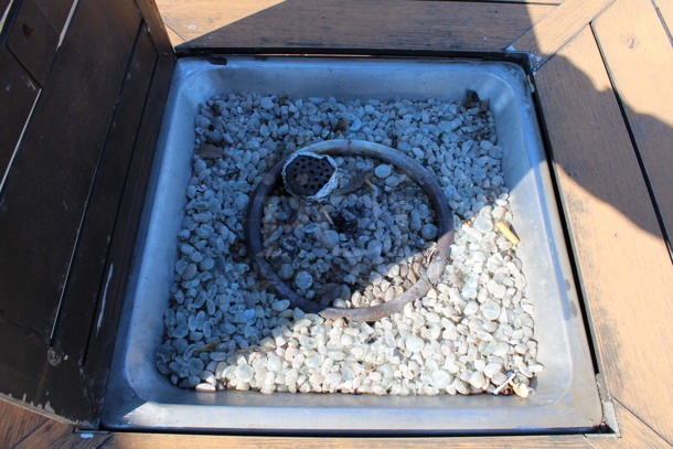 Bond Model HYFP50055-2 Metal Natural Gas Powered Fire Pit. 50,000 BTU. 45x45x24. (patio) - Image 2 of 6
