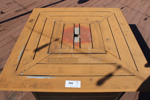 Bond Model HYFP50055-2 Metal Natural Gas Powered Fire Pit. 50,000 BTU. 45x45x24. (patio) - Image 4 of 7