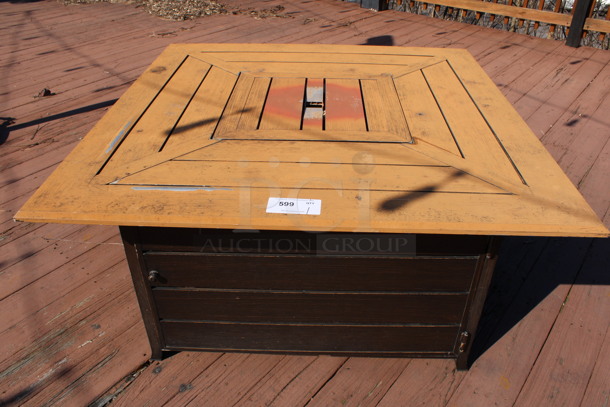 Bond Model HYFP50055-2 Metal Natural Gas Powered Fire Pit. 50,000 BTU. 45x45x24. (patio) - Image 5 of 7