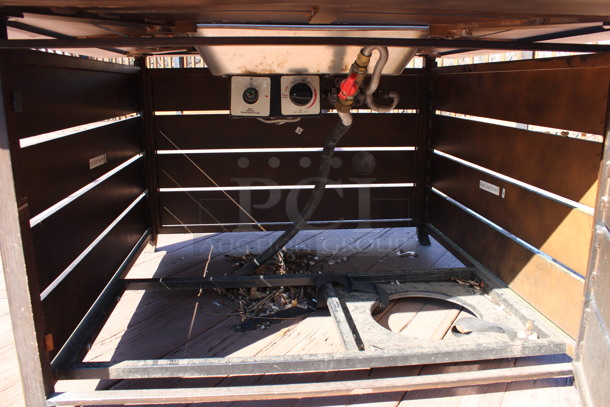 Bond Model HYFP50055-2 Metal Natural Gas Powered Fire Pit. 50,000 BTU. 45x45x24. (patio) - Image 6 of 7