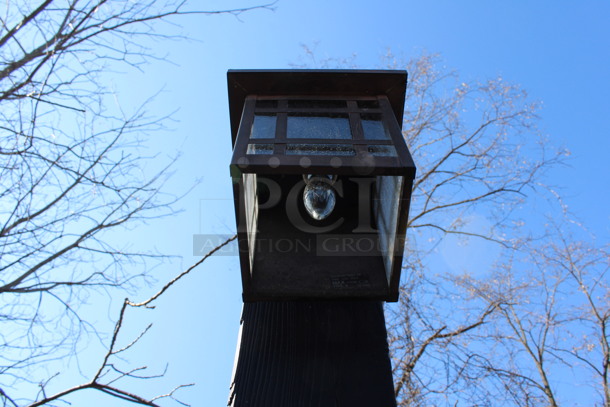 9 Metal Patio Lantern Lights. BUYER MUST REMOVE. 7x8x12. 9 Times Your Bid! (patio) - Image 4 of 4