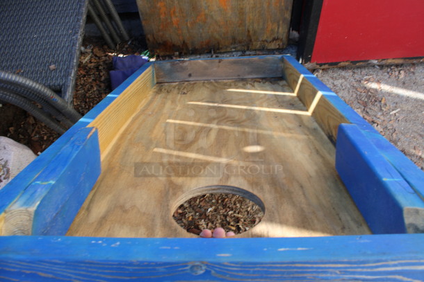 2 Wooden Cornhole Boards w/ 4 Bean Bags. 24x48x4. 2 Times Your Bid! (outside behind kitchen) - Image 3 of 5