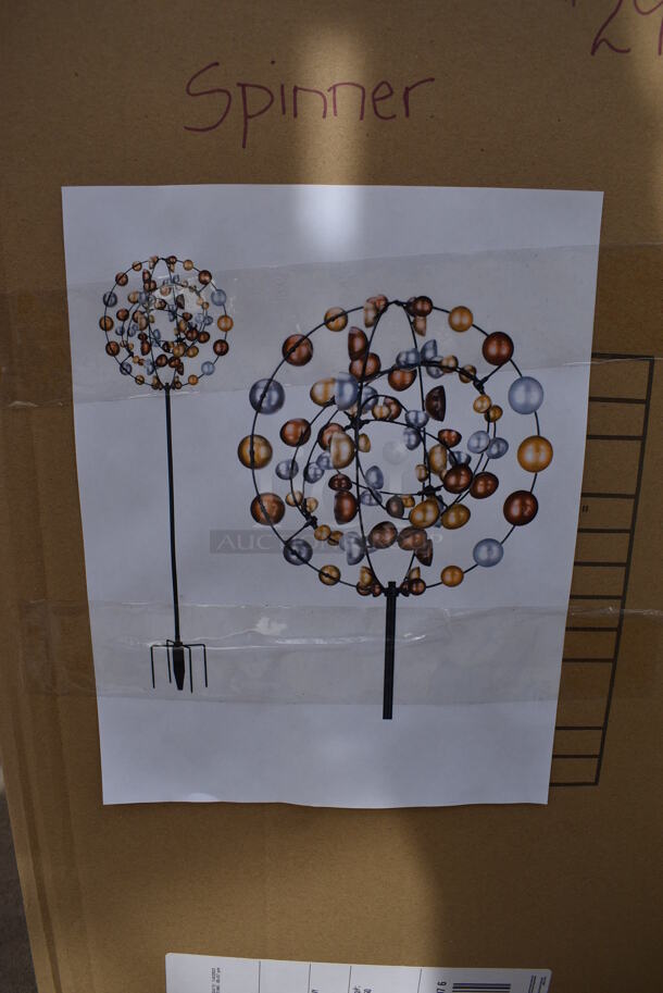 2 BRAND NEW IN BOX! Regal 12568 Metal Spinners. 2 Times Your Bid! (greenhouse) - Image 1 of 6