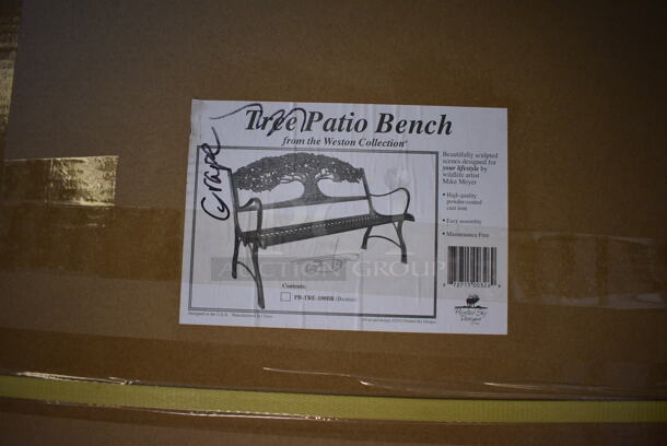 BRAND NEW IN BOX! Bench. (garden center) - Image 1 of 4