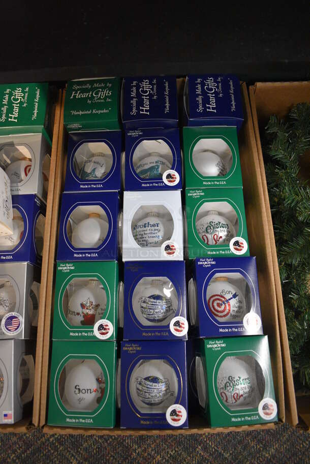 ALL ONE MONEY! Lot of Various Ornaments and Boxes! (garden center) - Image 4 of 5