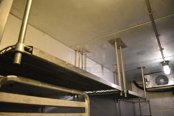 8'x13.5'x8.5' Walk In Freezer w/ Ramp. Does Not Include Contents. Compressor Will Be Taken Down From Roof Prior To Pick Up Day. BUYER MUST REMOVE. Unit Was In Working Condition When Restaurant Closed. (bakery kitchen) - Image 8 of 10