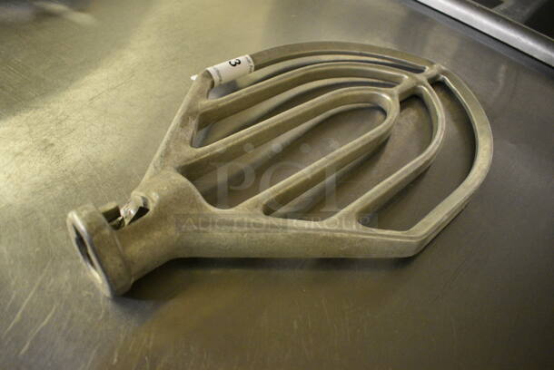 Hobart Model DS30B Metal Commercial 30 Quart Paddle Attachment for Mixer. 10x2.5x16.5. (bakery kitchen) - Image 3 of 5