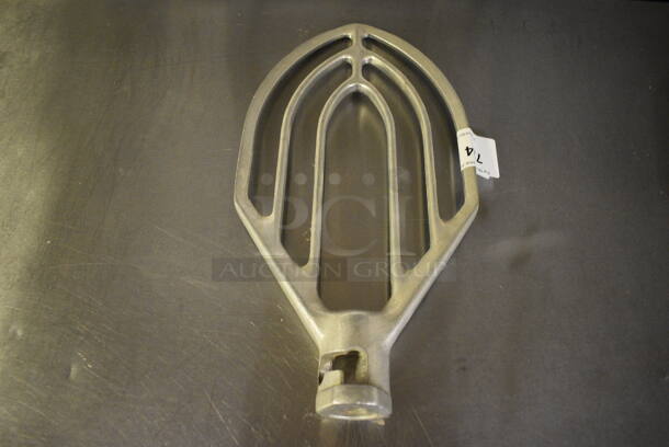 Hobart Model VMLH40B Metal Commercial 40 Quart Paddle Attachment for Mixer. 10x3x18.5. (bakery kitchen) - Image 1 of 5