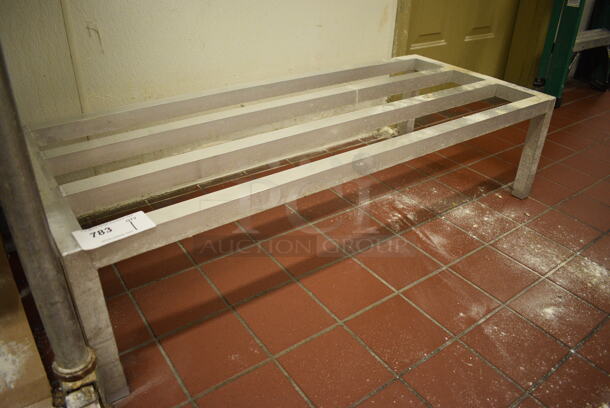 Metal Commercial Dunnage Rack. 48x20x12. (bakery kitchen)