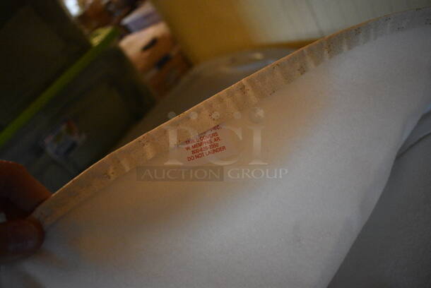 ALL ONE MONEY! Lot of Gray Poly Bin of Tablecloths! (main dining room) - Image 4 of 5