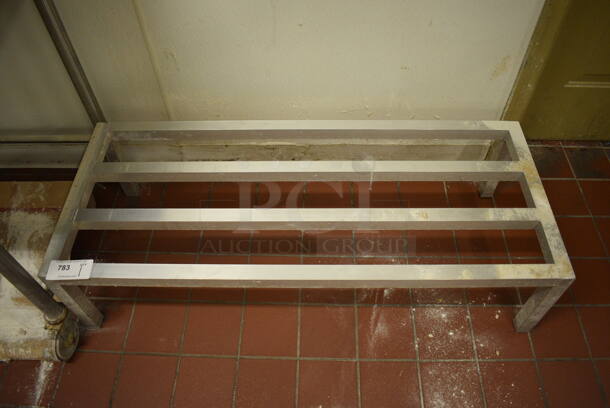 Metal Commercial Dunnage Rack. 48x20x12. (bakery kitchen) - Image 3 of 3