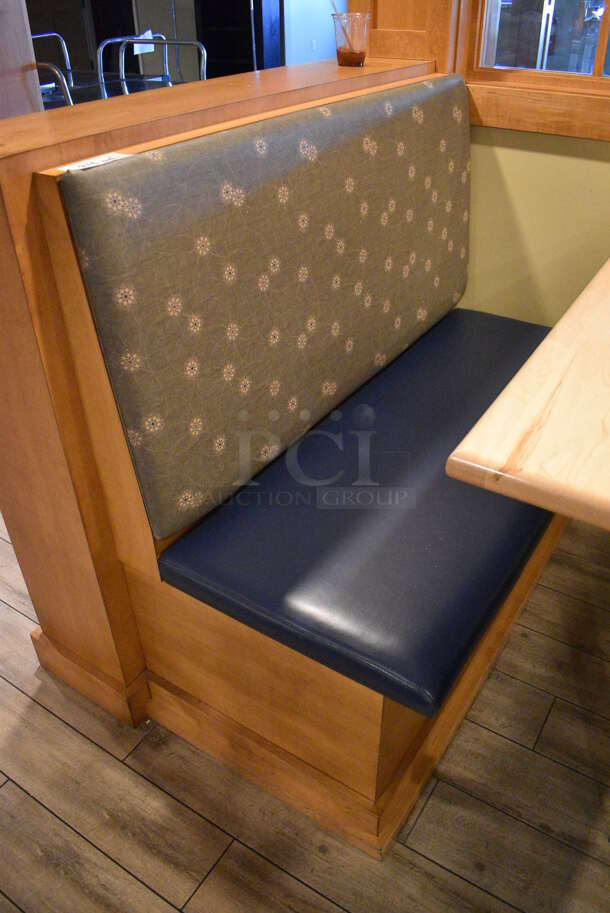 ALL ONE MONEY! Lot of Six Single Sided Booths. Does Not Include Tables. BUYER MUST REMOVE. 48x24x42. (employee breakroom) - Image 2 of 8