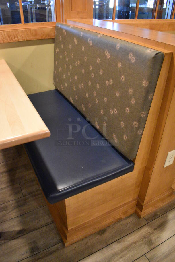 ALL ONE MONEY! Lot of Six Single Sided Booths. Does Not Include Tables. BUYER MUST REMOVE. 48x24x42. (employee breakroom) - Image 3 of 8