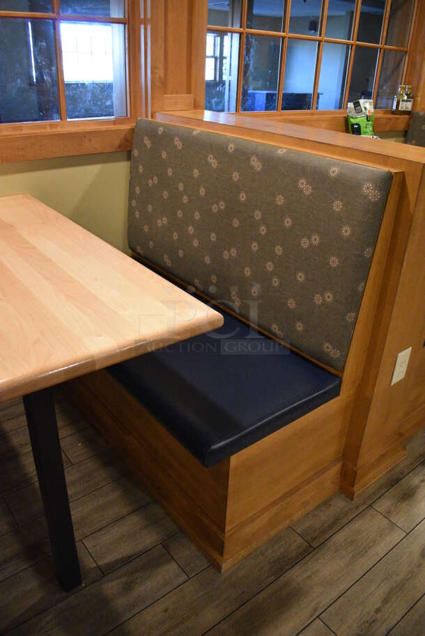 ALL ONE MONEY! Lot of Six Single Sided Booths. Does Not Include Tables. BUYER MUST REMOVE. 48x24x42. (employee breakroom) - Image 5 of 8