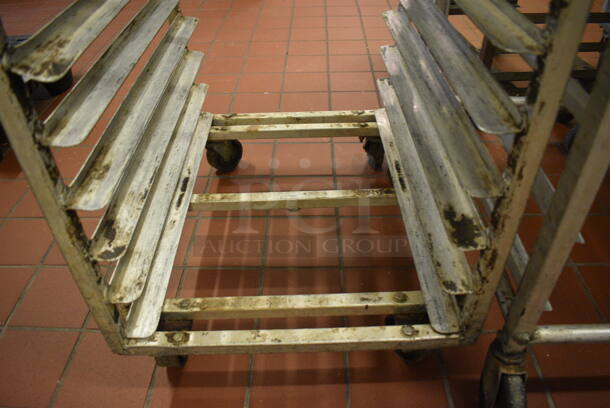 Metal Commercial Pan Transport Rack on Commercial Casters. 20.5x26x64. (bakery kitchen) - Image 4 of 4