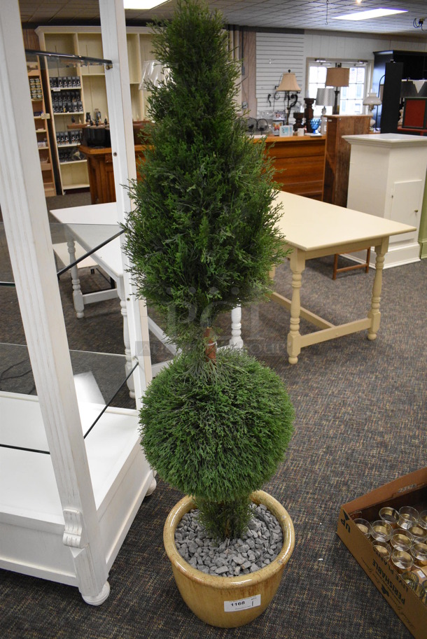 Fake Tree. 15x15x63. (garden center)