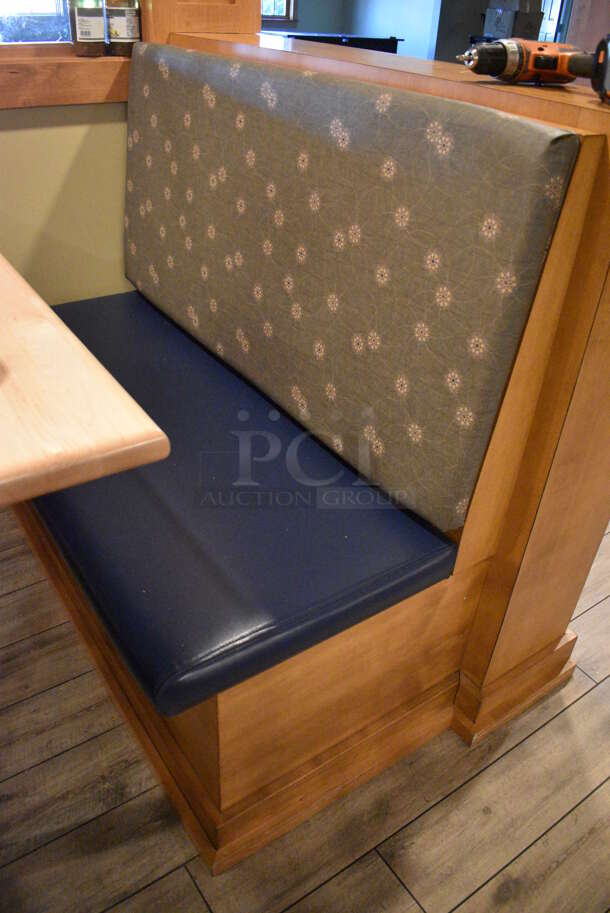 ALL ONE MONEY! Lot of Six Single Sided Booths. Does Not Include Tables. BUYER MUST REMOVE. 48x24x42. (employee breakroom) - Image 7 of 8