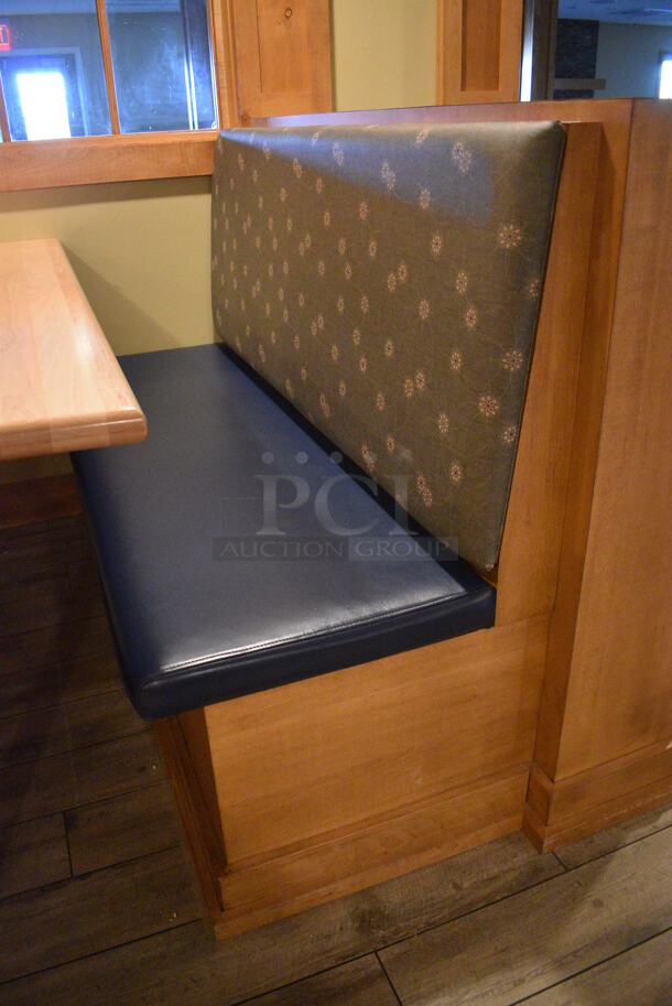 ALL ONE MONEY! Lot of Six Single Sided Booths. Does Not Include Tables. BUYER MUST REMOVE. 48x24x42. (employee breakroom) - Image 2 of 8