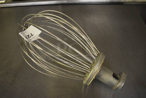 Hobart VMLH 40D Metal Commercial 40 Quart Whisk Attachment for Hobart Mixer. 8.5x8.5x18. (bakery kitchen) - Image 1 of 4