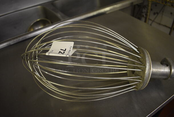 Hobart VMLH 40D Metal Commercial 40 Quart Whisk Attachment for Hobart Mixer. 8.5x8.5x18. (bakery kitchen) - Image 2 of 4