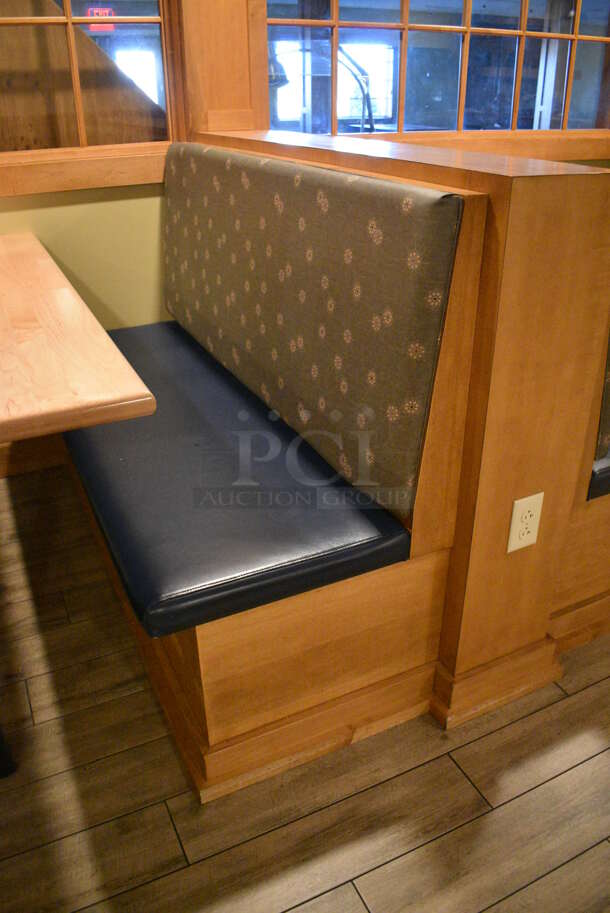 ALL ONE MONEY! Lot of Six Single Sided Booths. Does Not Include Tables. BUYER MUST REMOVE. 48x24x42. (employee breakroom) - Image 4 of 8