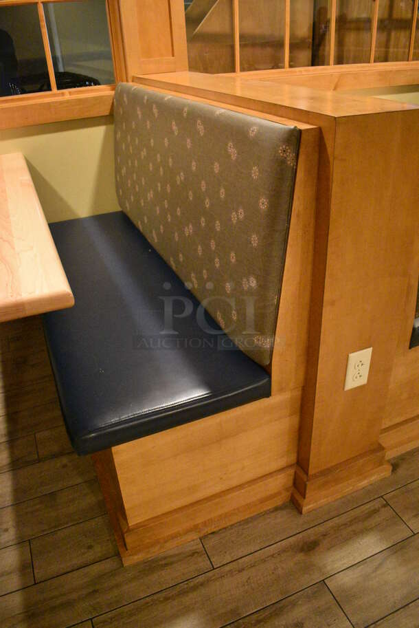 ALL ONE MONEY! Lot of Six Single Sided Booths. Does Not Include Tables. BUYER MUST REMOVE. 48x24x42. (employee breakroom) - Image 6 of 8