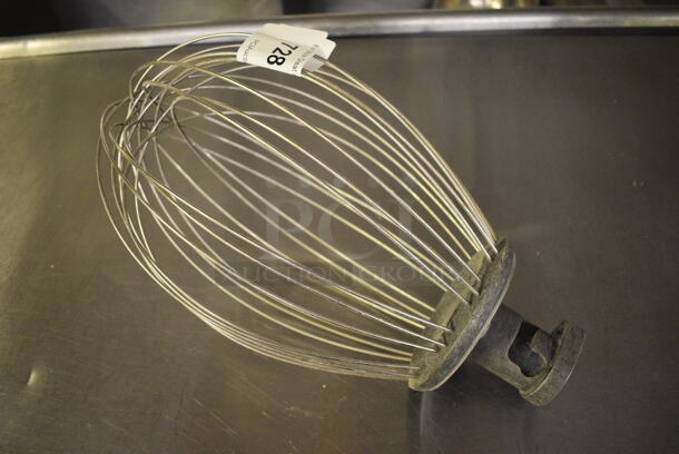 Metal Commercial Whisk Attachment for Hobart Mixer. Appears To Be 30 Quart. 8.5x8.5x15.5 (bakery kitchen) - Image 1 of 4
