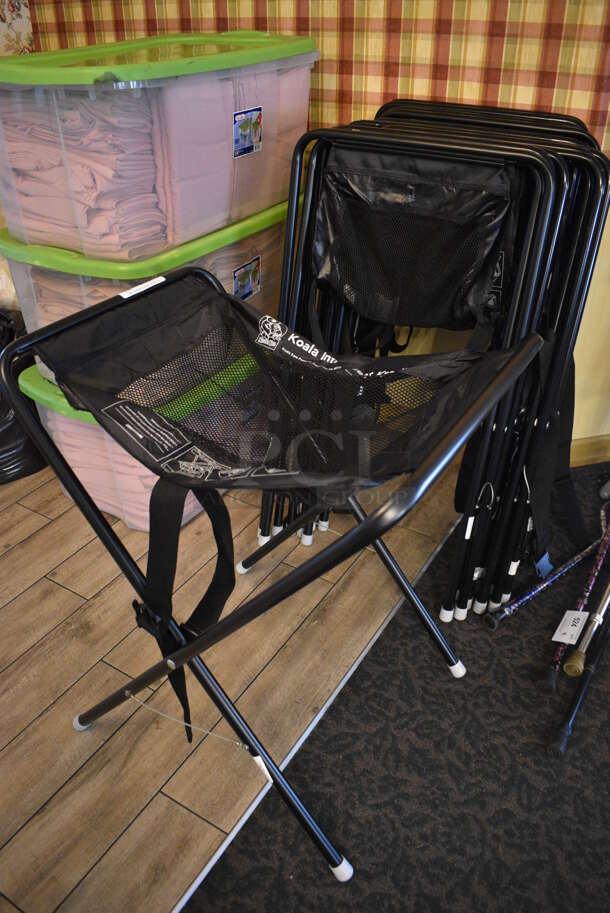 12 Koala Kare Black Metal Car Seat Kradles. 20x25x30. 12 Times Your Bid! (main dining room) - Image 3 of 3