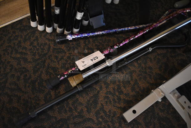 ALL ONE MONEY! Lot of 4 Various Canes! Includes 35". (main dining room) - Image 3 of 3