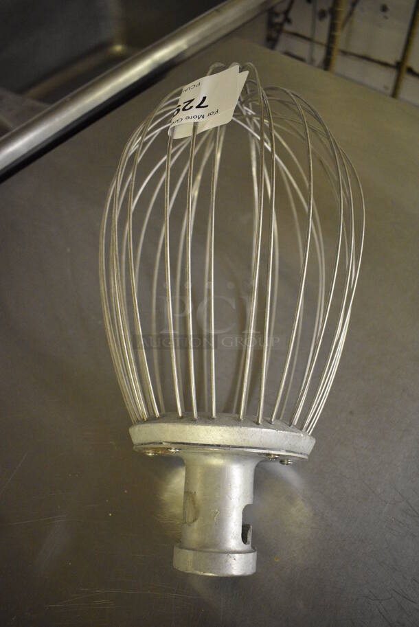30C Metal Commercial 30 Quart Whisk Attachment for Hobart Mixer. 8.5x8.5x16. (bakery kitchen) - Image 4 of 4