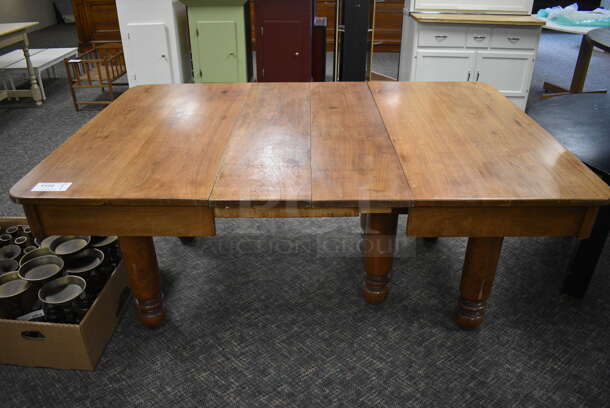 Wooden Table. 67.5x46x28. (garden center)