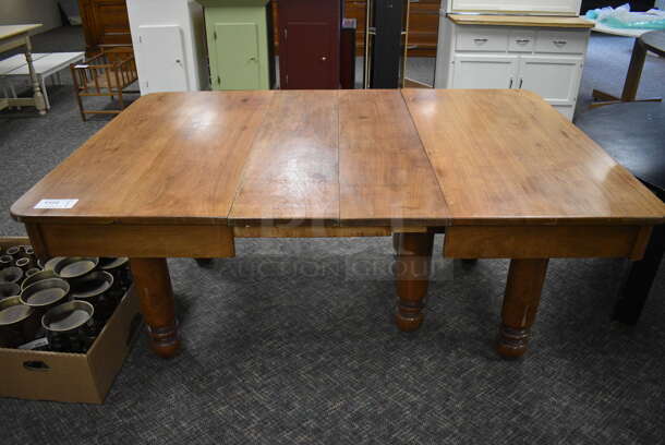 Wooden Table. 67.5x46x28. (garden center) - Image 1 of 4
