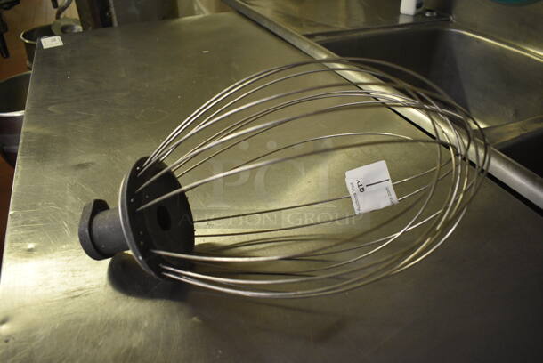 Metal Commercial Whisk Attachment for Hobart Mixer. Appears To Be 30 Quart. 9x9x16. (bakery kitchen) - Image 2 of 4