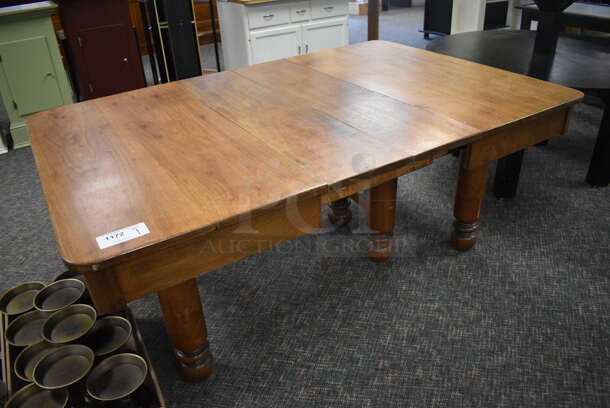 Wooden Table. 67.5x46x28. (garden center) - Image 2 of 4
