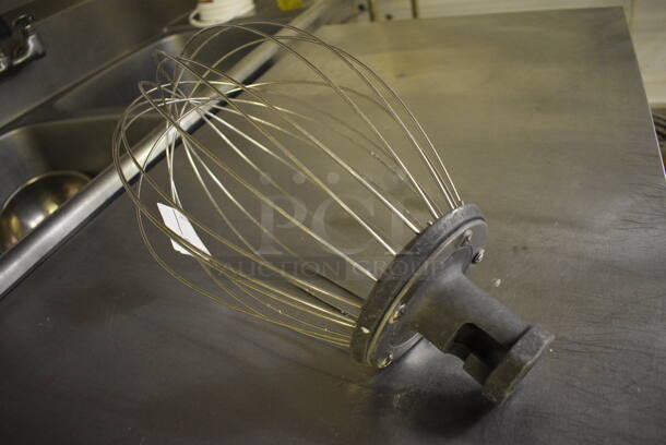 Metal Commercial Whisk Attachment for Hobart Mixer. Appears To Be 30 Quart. 9x9x16. (bakery kitchen) - Image 3 of 4