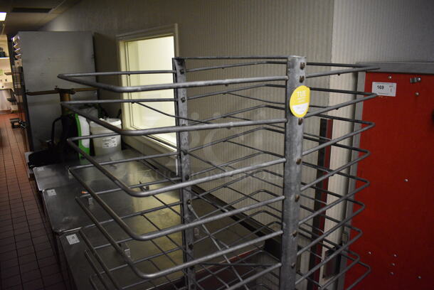 Metal Commercial Transport Rack on Commercial Casters. 25x41x71. (kitchen hallway) - Image 2 of 4