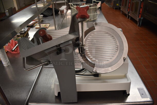 Berkel Model X13-PLUS Metal Commercial Countertop Meat Slicer. 120 Volts, 1 Phase. 28x27x26. Unit Was In Working Condition When Restaurant Closed. (kitchen) - Image 5 of 7