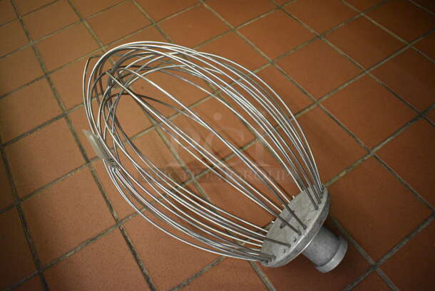 Hobart Model VMLH60 Metal Commercial 60 Quart Whisk Attachment for Mixer. 11x11x19. (bakery kitchen)