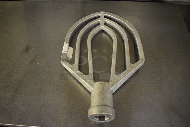 Metal Commercial Paddle Attachment for Mixer. Appears To Be 60 Quart. 12x3x19.5. (bakery kitchen) - Image 1 of 4