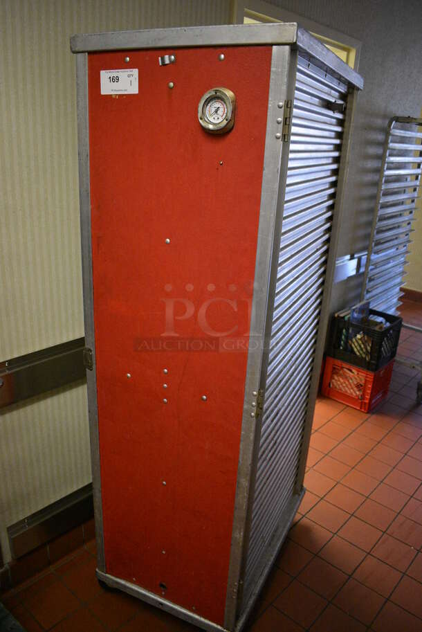 Cres Cor Model 130-1836 Metal Commercial Single Door Reach In Warming Holding Cabinet on Commercial Casters. 110-120 Volts, 1 Phase. 20x30x70. Unit Was In Working Condition When Restaurant Closed. (kitchen hallway) - Image 2 of 6