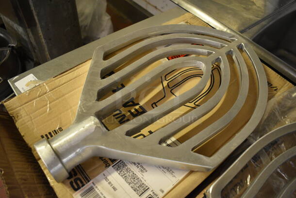 2 Hobart Classic Metal Commercial 80 Quart Flat Beater Paddle Attachment for Mixer. 14x3x21. 2 Times Your Bid! (bakery kitchen) - Image 3 of 6