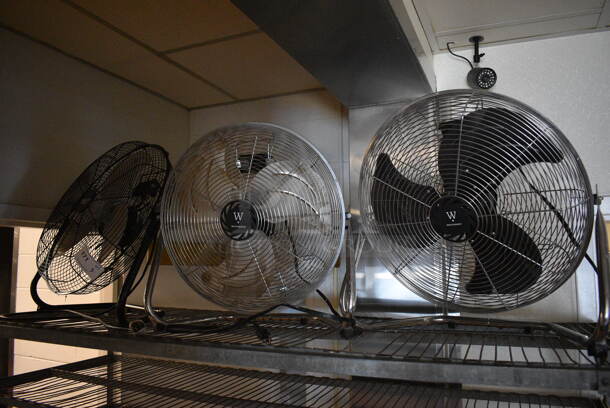 3 Westpointe Metal Fan. 22x12x20. 3 Times Your Bid! (kitchen)