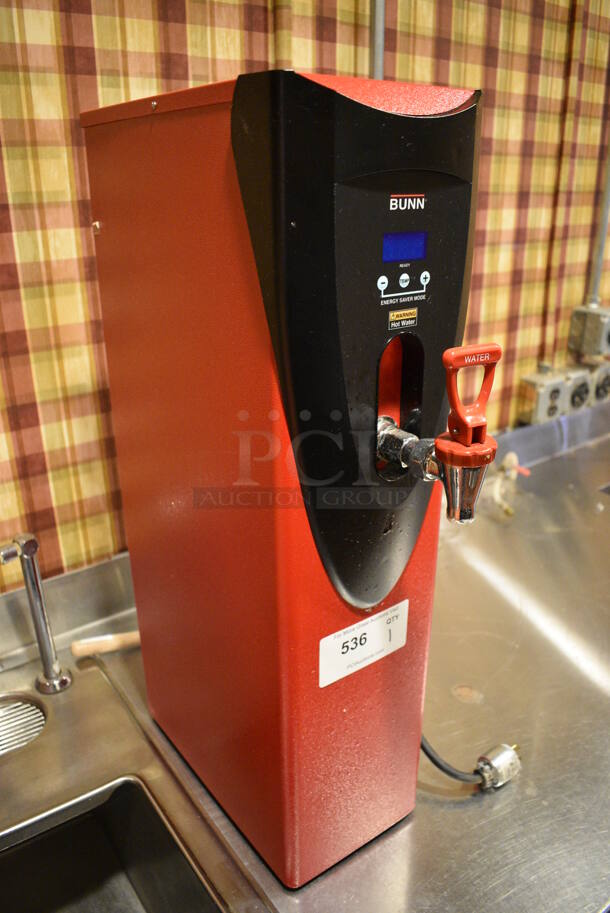 2014 Bunn Model H5E Metal Commercial Countertop Hot Water Heater and Dispenser. 208 Volts, 1 Phase. 7.5x17.5x28.5 Unit Was In Working Condition When Restaurant Closed. (main dining room - POS Room) - Image 2 of 5