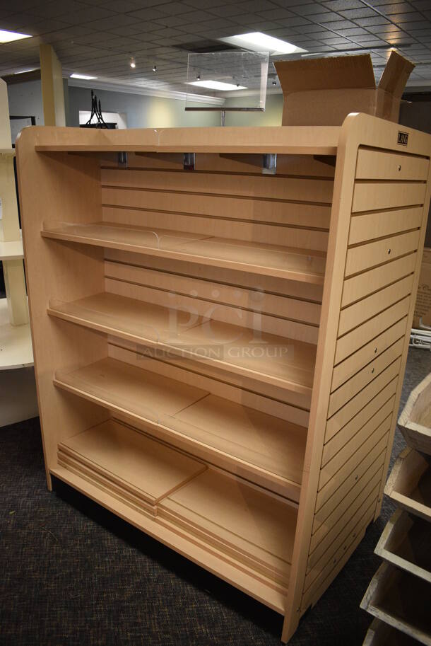 Wooden Shelving Unit. 48x31x61. (garden center) - Image 4 of 4