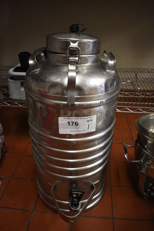 Metal Beverage Holder Dispenser. 12x18x27. (kitchen)
