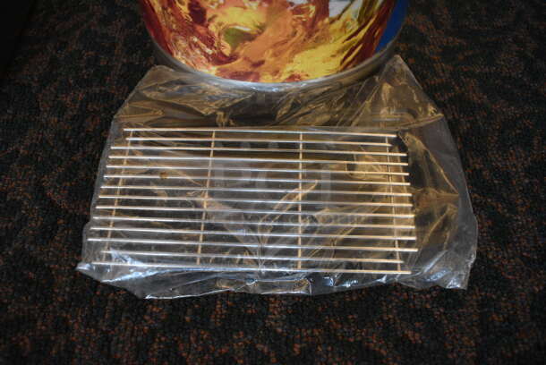 Stainless Steel Commercial Iced Tea Beverage Holder Dispenser and Drip Tray w/ Grate. No Lid. 12x18x19. (ballroom) - Image 4 of 5