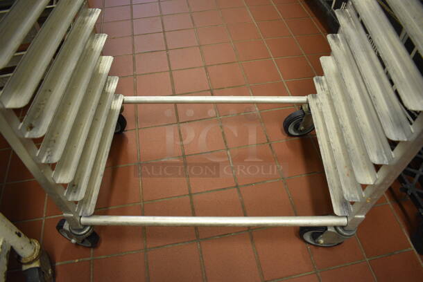Metal Commercial Pan Transport Rack on Commercial Casters. 28.5x18x69. (bakery kitchen) - Image 4 of 4