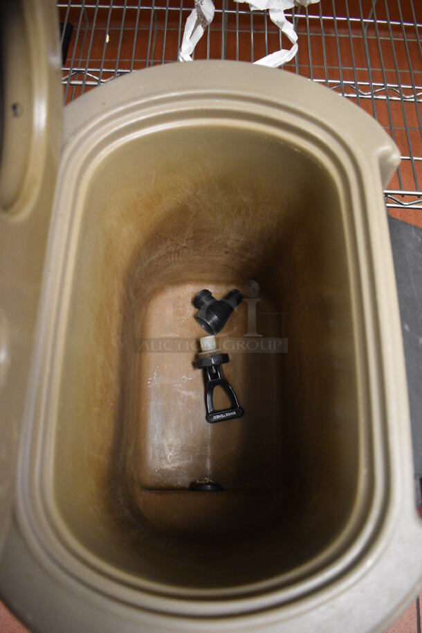2 Cambro Brown Poly Insulated Beverage Holder Dispenser. Models CSR3 and cSR5. 12x14x25, 12x14x23. 2 Times Your Bid! (kitchen) - Image 5 of 7